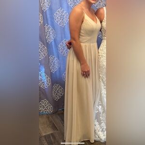 Champagne Revelry Bridesmaid Dress